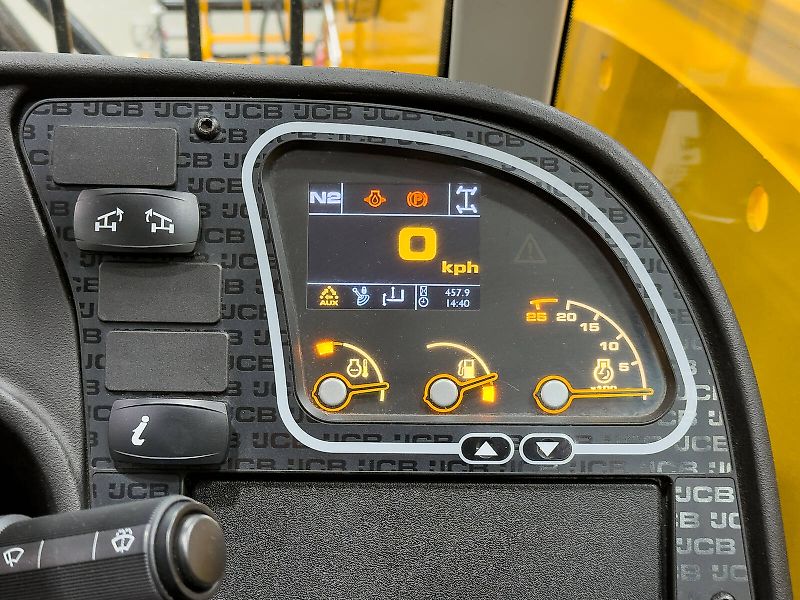 JCB 540-170 Sway 17 m lifting height, 4.000 kg capacity, Joystick, air conditioner, pallet forks, Sway, hydraulic fork positioner