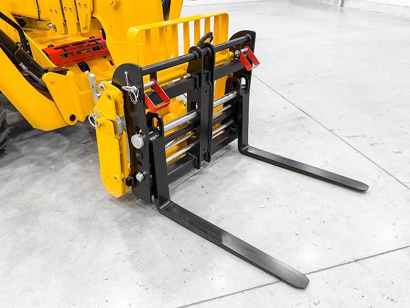 JCB 540-170 Sway 17 m lifting height, 4.000 kg capacity, Joystick, air conditioner, pallet forks, Sway, hydraulic fork positioner