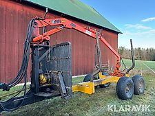 Skogsvagn Moheda 8 ton med FMV 2000 kran