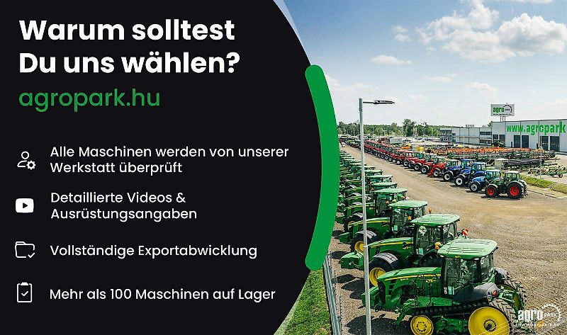 Tecnomais TM3 6R 6 row (75 cm), rigid corn header for Claas Tucano and Lexion combines, with chopper and stalk crushers