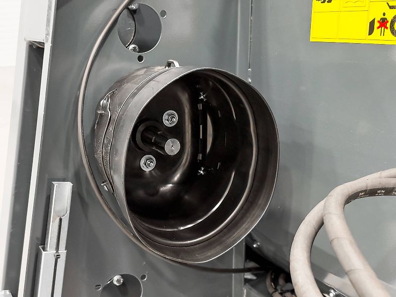 Tecnomais TM3 6R 6 row (75 cm), rigid corn header for Claas Tucano and Lexion combines, with chopper and stalk crushers