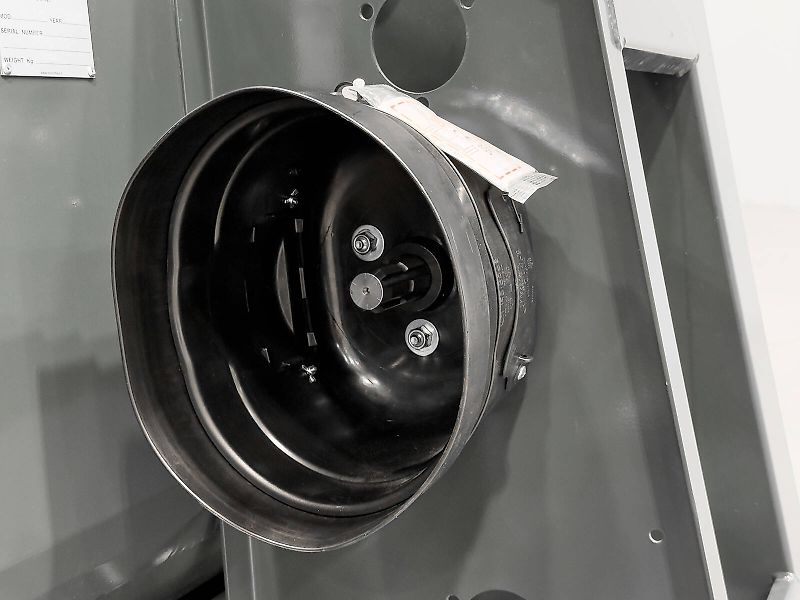 Tecnomais TM3 6R 6 row (75 cm), rigid corn header for Claas Tucano and Lexion combines, with chopper and stalk crushers