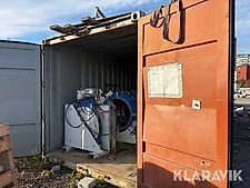 Stumsvets i 20 fots container Georg Fischer GF 800