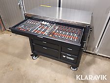 Verktygsvagn Fixmann 467 delar