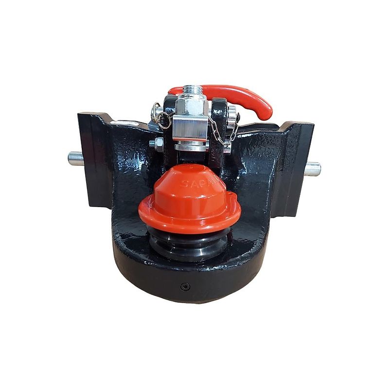 SAPALA Zaczep kulowy K80 do FENDT, DEUTZ FAHR, JOHN DEERE 330-32-25 zintegrowany SAPALA