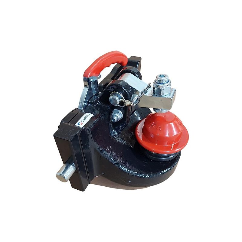 SAPALA Zaczep kulowy K80 do FENDT, DEUTZ FAHR, JOHN DEERE 330-32-25 zintegrowany SAPALA