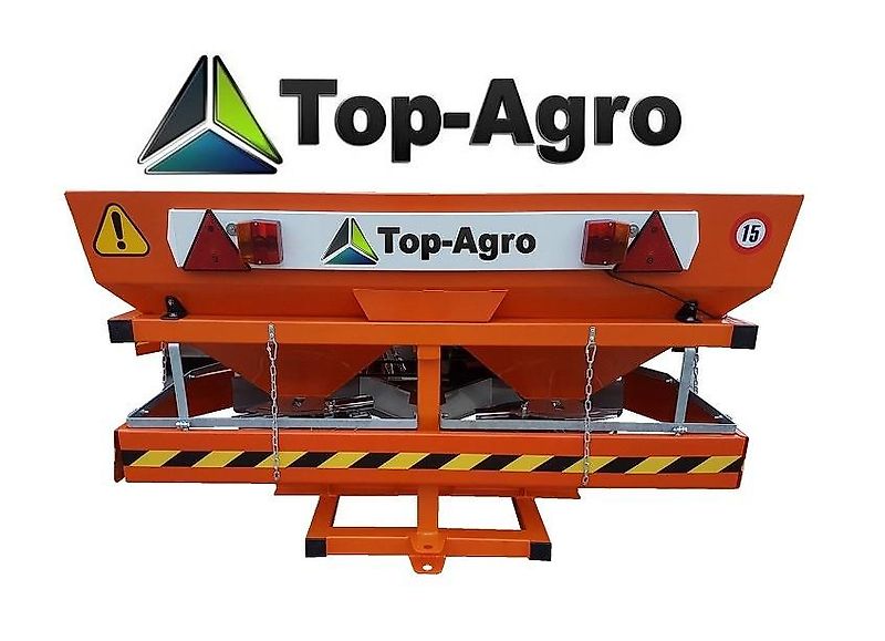 Top-Agro Winterdienststreuer Salzstreuer Sandstreuer !!NEU!! 600L Plane SSOP600 WINTERAKTION