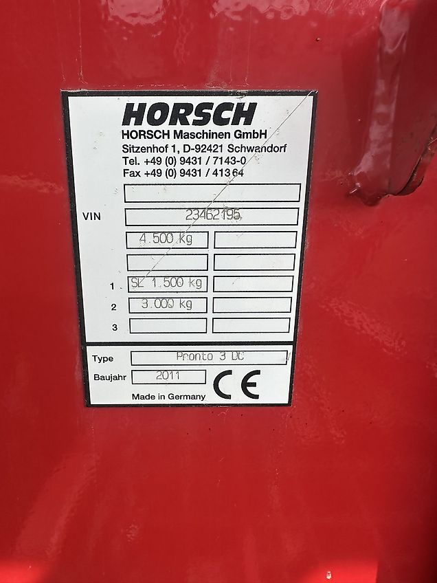 Horsch Pronto 3 DC
