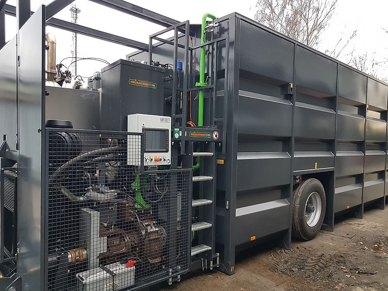 Verschlauchungstechnik Dieselmotor Pumpstation Gülleverschlauchung Güllepumpe Verschlauchung Kreiselpumpe Cornell