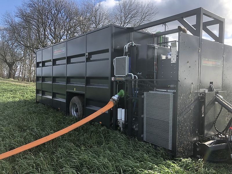Verschlauchungstechnik Dieselmotor Pumpstation Gülleverschlauchung Güllepumpe Verschlauchung Kreiselpumpe Cornell