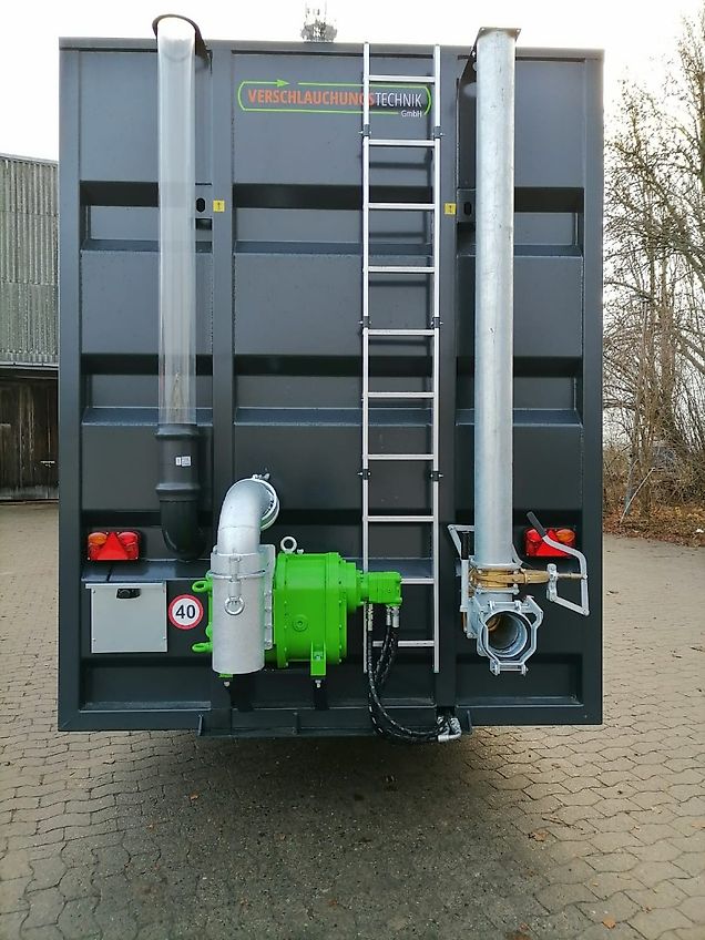 Verschlauchungstechnik Dieselmotor Pumpstation Gülleverschlauchung Güllepumpe Verschlauchung Kreiselpumpe Cornell