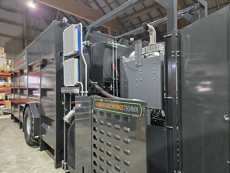 Verschlauchungstechnik Dieselmotor Pumpstation Gülleverschlauchung Güllepumpe Verschlauchung Kreiselpumpe Cornell