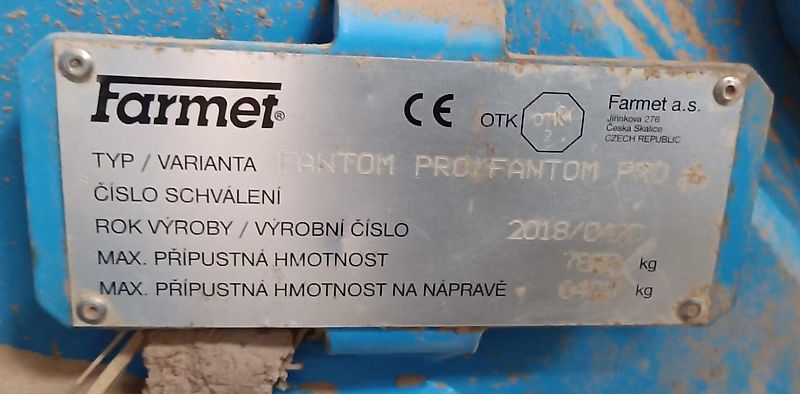 Farmet Fantom FX 650 PRO
