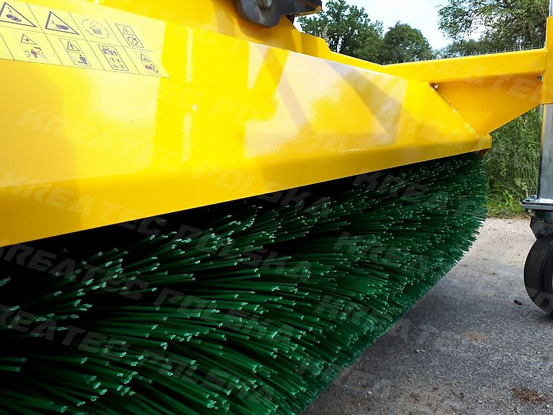 KREATEC Kehrmaschine AGRO, Kehrbesen, Veegmaschine 2,0m, Burste 620 mm