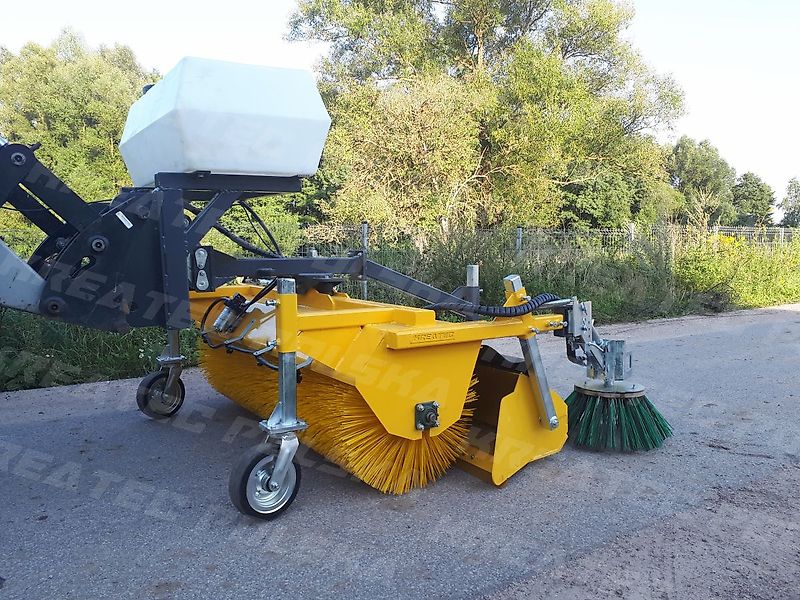 KREATEC Kehrmaschine AGRO, Kehrbesen, Veegmaschine 2,0m, Burste 620 mm