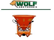 Wolf-Landtechnik GmbH Winterdienststreuer Salzstreuer Sandstreuer 300L inkl. Plane